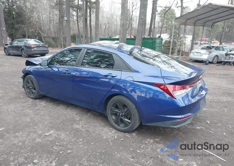 2021 Hyundai Elantra Sel from USA, damaged, VIN 5NPLM4AG8MH034569